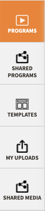 Shared Programs Navigation